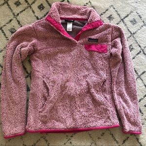 Heather Pink Patagonia Retool Pullover